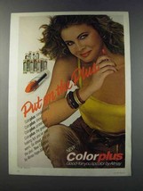 1981 Almay ColorPlus Lipsticks Ad - Put on the Plus - £14.72 GBP