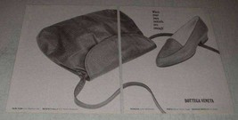 1981 Bottega Veneta Shoes and Handbags Ad - Initials - £14.87 GBP