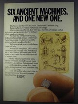 1980 IBM Computers Ad - Six Ancient Machines - £14.78 GBP
