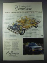 1981 Cadillac Cimarron Ad - £14.77 GBP