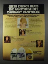 1980 L&#39;eggs Sheer Energy Pantyhose Ad - Beats - £14.46 GBP