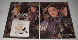 1980 Lancome Grand Illusion Makeup Foundation Ad - £13.80 GBP