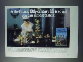 1981 Colonial Williamsburg, Virginia Ad - At the Palace - £14.81 GBP