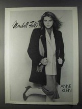 1980 Marshall Field&#39;s Anne Klein Fashion Ad - £15.01 GBP