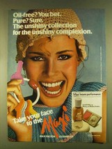 1980 Max Factor Maxi Unshine Make-up Ad - £14.76 GBP