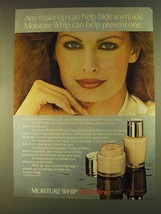 1980 Maybelline Moisture Whip Liquid &amp; Cream Make-Up Ad - £14.56 GBP