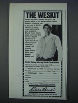 1981 Eddie Bauer Goose Down Weskit Ad - £13.89 GBP