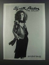 1981 Elizabeth Arden Andre Laug Fashion Ad - The Salon - £14.78 GBP