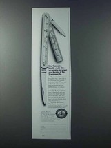 1981 Garrett Wade Knife-Rule Ad - Handy - $18.49