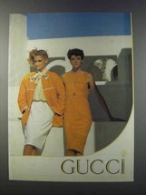 1981 Gucci Fashion Ad - NICE - £14.67 GBP