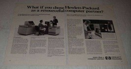 1981 Hewlett-Packard HP 3000 Series 44 Computer Ad - £14.54 GBP