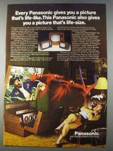 1980 Panasonic Projection TV Ad - Picture Life-Like - $18.49