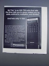 1980 Panasonic Mr. Thin RF-079 Radio Ad - £14.65 GBP