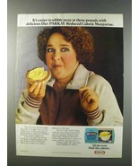 1981 Kraft Diet Parkay Margarine Ad - Nibble Away - $18.49