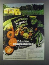 1981 Land O Lakes Butter Ad - Asparagus to Zucchini - £14.54 GBP