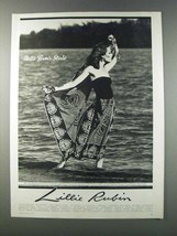 1981 Lillie Rubin Mollie Parnis Studio Fashion Ad - £13.82 GBP