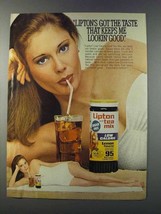 1981 Lipton Tea Mix Ad - Keeps Me Lookin&#39; Good - £14.72 GBP
