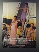 1981 Maidenform Sweet Nothings Ad - Bra Petti Bikini - $18.49