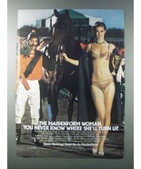 1981 Maidenform Sweet Nothings Demi-Bra and Bikini Ad - £14.78 GBP