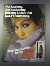 1981 Max Factor Ad - Maxi-Lash Mascara - £14.55 GBP