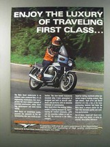 1981 Moto Guzzi Motorcycles Ad - Enjoy the Luxury - £14.53 GBP