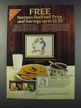 1981 Nabisco Honey Maid Graham Cracker Ad - N. Rockwell - $18.49
