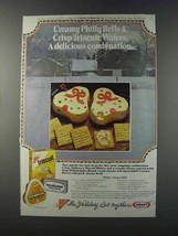 1981 Nabisco Triscuit Crackers &amp; Kraft Cheese Ad - £14.74 GBP