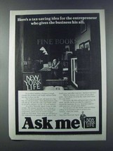 1981 New York Life Ad - Tax-Saving Idea - £14.78 GBP