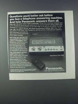 1981 Panasonic Easa-Phone KX-T1525 Answering Machine Ad - $18.49