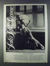 1980 Sak&#39;s Fifth Avenue Karl Lagerfeld Chloe Fashion Ad - $18.49