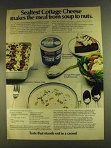 1980 Sealtest Cottage Cheese Ad - Meal Soup to Nuts - $18.49