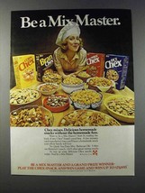 1981 Ralston Chex Cereal Ad - Be a Mix Master - £14.45 GBP