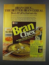 1981 Ralston Bran Chex Cereal Ad - The Better Bran - $18.49