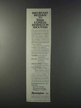 1981 Remington 7mm Express Remington Cartridge Ad - $18.49