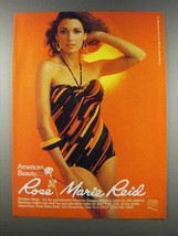 1981 Rose Marie Reid Maillot Swimsuit Ad - Beauty - £14.48 GBP