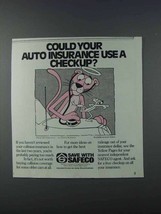 1981 Safeco Insurance Ad - Auto - Pink Panther - $18.49