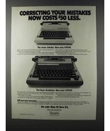1981 Sears Scholar and Graduate Typewriters Ad - £14.78 GBP