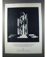 1981 Steuben Glass Sculpture Ad - Peter Aldridge - $18.49