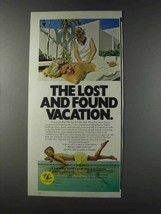 1981 The Spa at Palm-Aire Ad - Lost and Found Vacation - £14.54 GBP