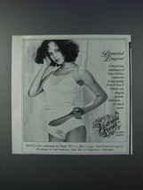 1981 Victoria's Secret Designer Lingerie Ad - Beautiful Lingerie - NICE - $18.49