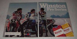 1981 Winston Cigarettes Ad - Pro Series - £14.54 GBP