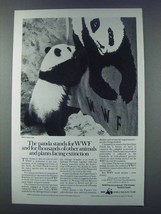 1981 WWF World Wildlife Fund Ad - The Panda - $18.49