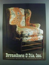 1982 Brunschwig &amp; Fils Ad - Riviere Enchantee - £13.80 GBP