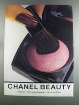 1982 Chanel Passion Powder Ad - Beauty - £14.90 GBP
