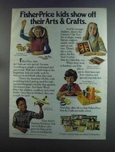 1982 Fisher-Price Toys Ad - Starting Stichery, Wood Kit - £14.76 GBP