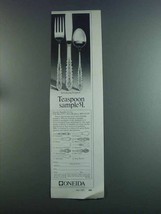 1982 Oneida Teaspon Sample Ad - Proposal - $18.49