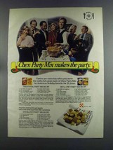 1982 Ralston Chex Cereal Ad - Chex Mix Makes the Party - $18.49