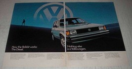 1982 Volkswagen Rabbit Ad - How the Rabbit Works - £14.45 GBP