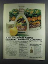 1982 Wish-Bone Lite Onion &amp; Chive Dressing Ad - £14.78 GBP