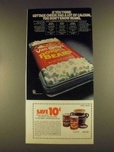 1980 Van Camp&#39;s Pork and Beans Ad - Calcium - £14.60 GBP